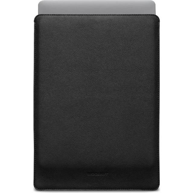 Woolnut Äkta Läder Sleeve för MacBook / Laptop 15" (350 x 245mm) - Grön