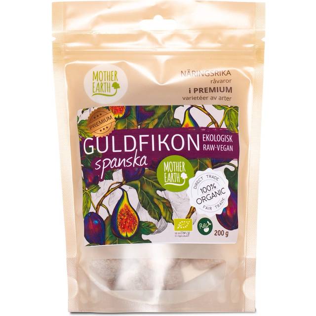 Mother Earth Fikon Guld Raw & Eko 200g