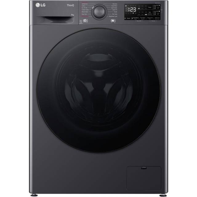 LG F4Y509GBLA1 9kg Autodose Steam Washing Machine - SLATE GREY