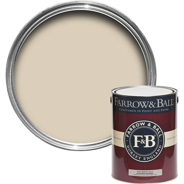 Farrow & Ball - Exterior Masonry - Off-White 3 5L