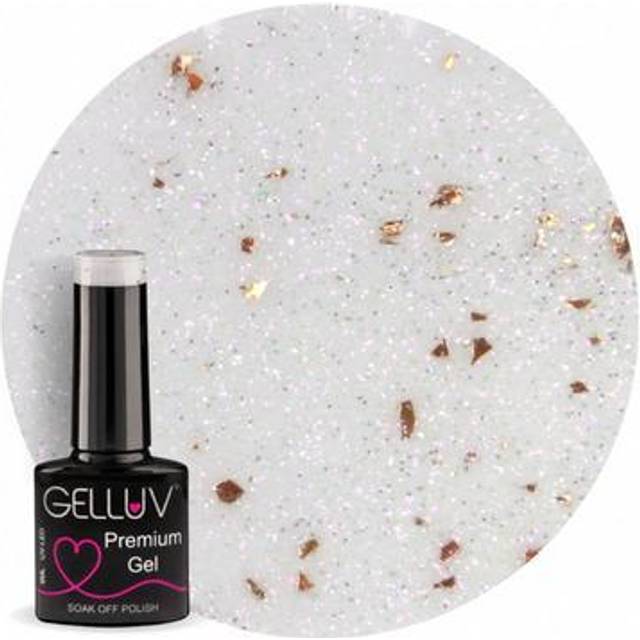(Catatonic) Gelluv Nail Gel Polish UV LED Soak Off Base Top Coat Chip Resistant Colour - 8ml