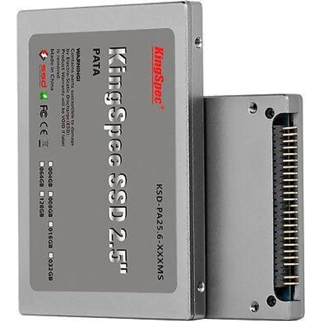 VIGICA 128 GB KingSpec 2,5 tum PATA/IDE SSD Solid State-disk (MLC Flash) SM2236 Controller