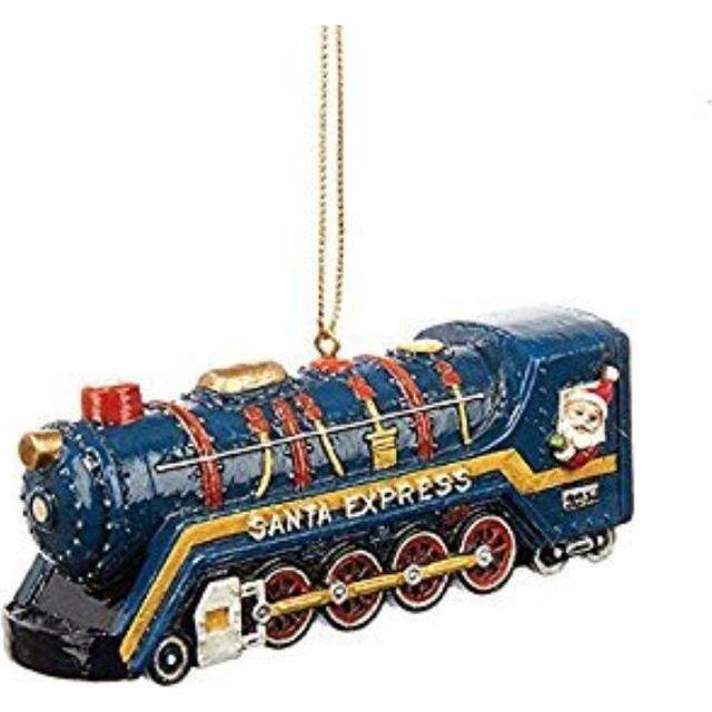Kurt Adler Santa Express Train Resin Ornament