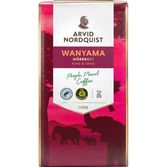 Arvid Nordquist Wanyama Mörkrost Brygg 500g