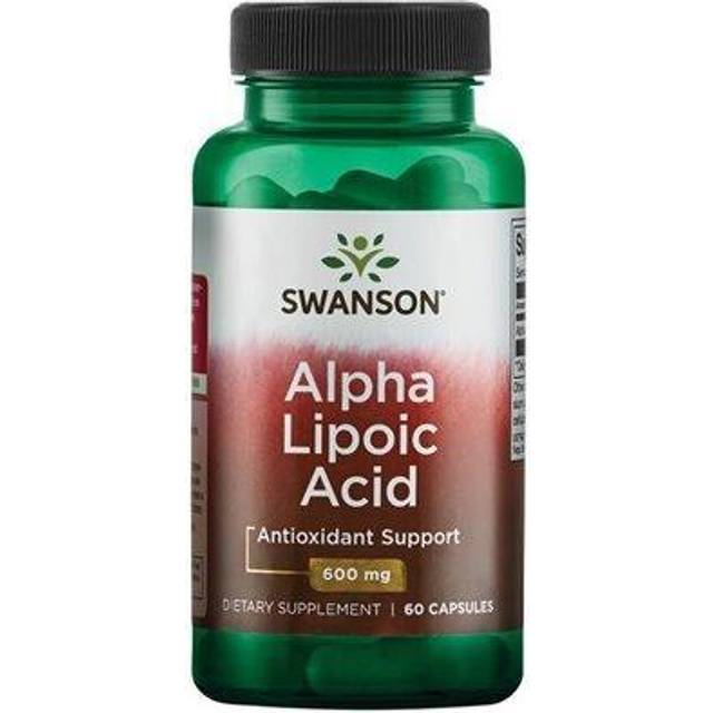 Swanson  Alpha Lipoic Acid  600 mg  60 Capsules