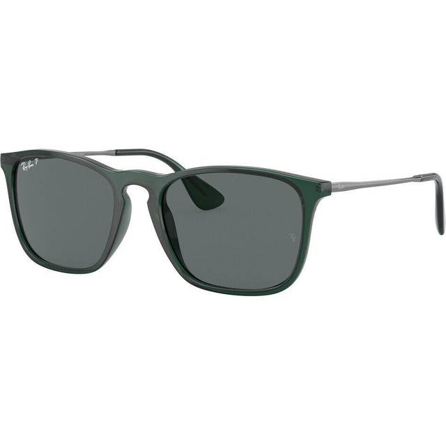 Sunglasses RB4187F CHRIS 666381 TRANSPARENT GREEN 54 [Ray-Ban]