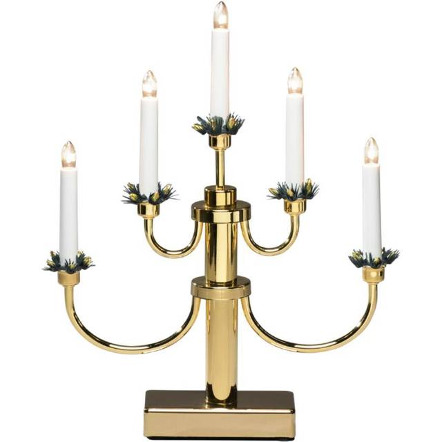 Adventsljusstake 5-armad Mässing Konstsmide