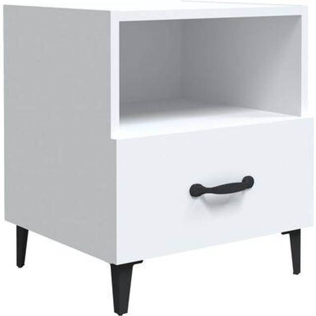 vidaXL Bedside Cabinet Grey Sonoma Engineered Wood