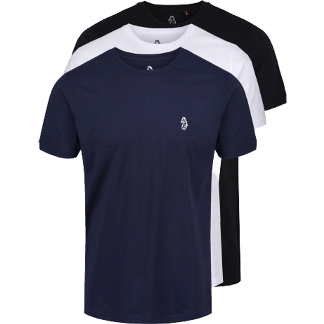 Johnys 3 Pack T-Shirt - Black - L
