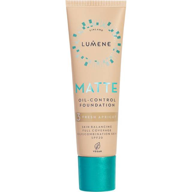 Lumene Matte oilcontrol foundation spf 20 3 fresh apricot 30 ml