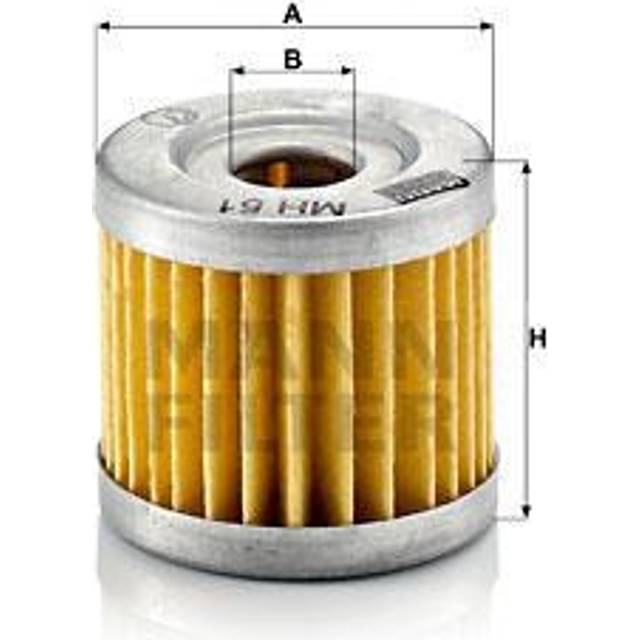 Oljefilter for motorcyklar