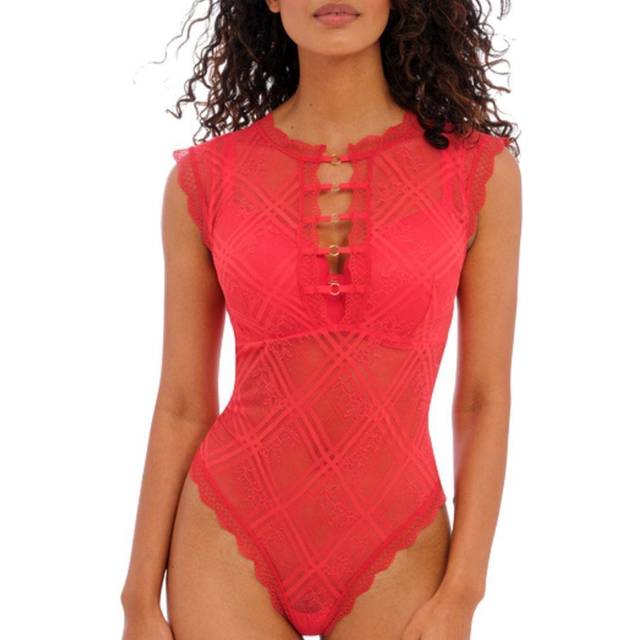 Freya Womens Fatale Body - Red Polyamide - Size Small