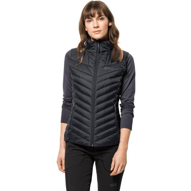 Jack Wolfskin Women’s down gilet Passamani Down Vest Women L black black