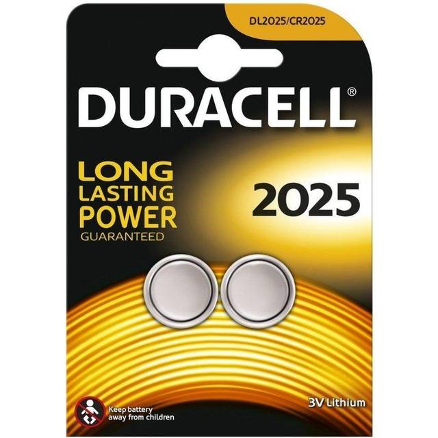 Duracell DL2025/CR2025 - Knappcellsbatterier (2 st.)