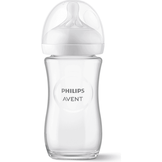 Philips Avent SCY933/01 Natural Response Glass Baby Bottle 240 ml