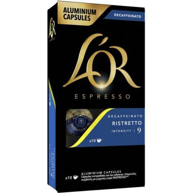 L&#39;Or Kaffekapslar Espresso Ristretto Decaf