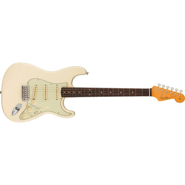 Fender American Vintage II 1961 Stratocaster 6-String Electric Guitar (Right-Handed, Olympic White)