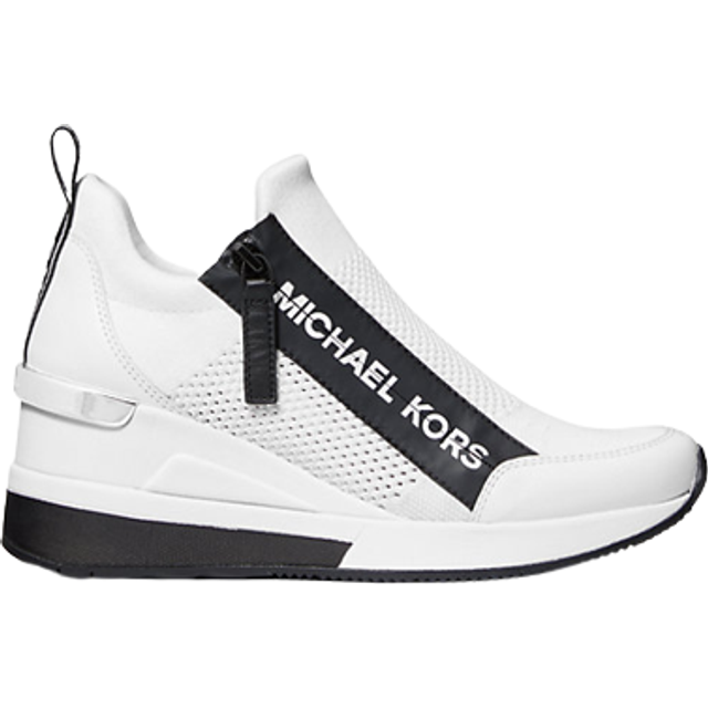 Michael Kors for woman. 43S2WIFS1D Willis Wedge Trainer black (36), 5 to 8 cm, Zip, Casual