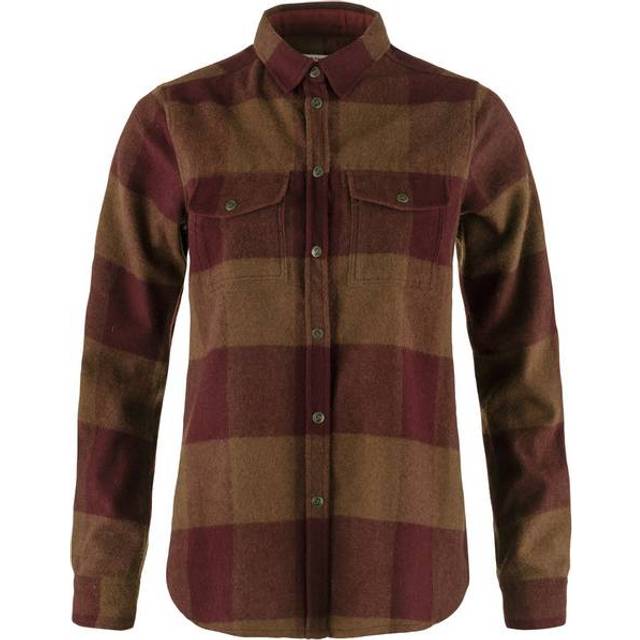 Fjällräven - Women's Canada Shirt L/S - Shirt size XS, brown