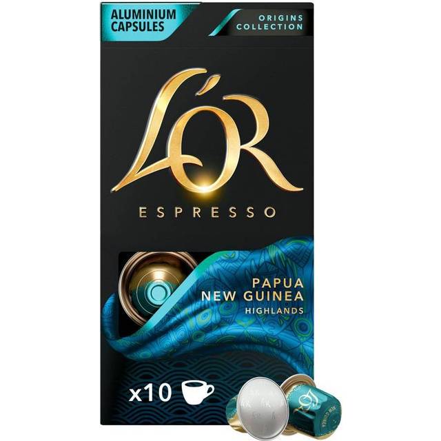 L&#39;OR Papua New Guinea - 10 kapslar till Nespresso®