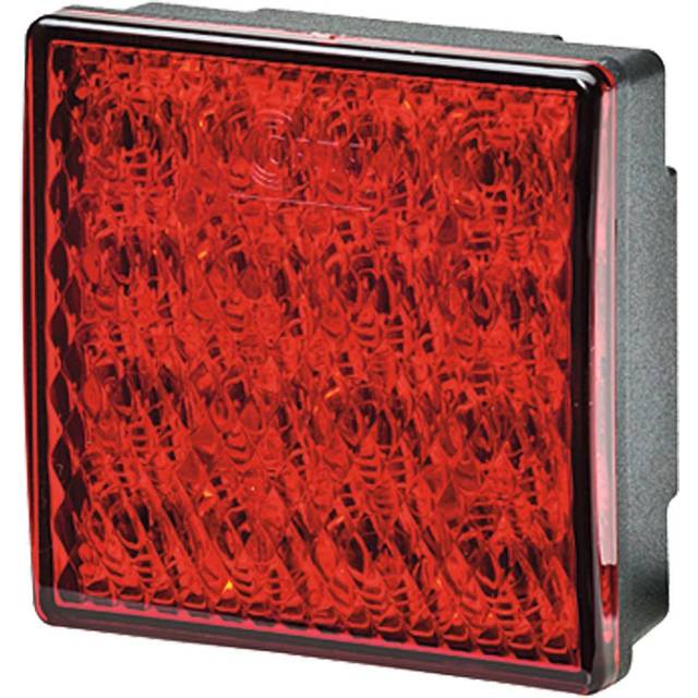 VALUEFIT 2NE 357 029-141 Rear Fog Light - LED - 24V - Fitting - Lens Colour: Red - Cable: 260mm - Plug: open cable ends - Rear