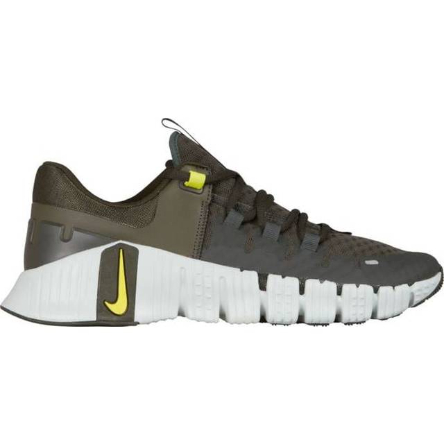 Mens nike free metcon 5 trainers dv3949 300 green/grey size uk 6eu39_6eu40