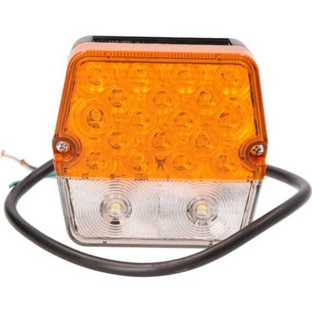 HELLA VALUEFIT Blinker - LED - 24V / 12V - påbyggd/skruvad - Kontaktutförande: öppna kabeländar - Fram - Antal: 1 - 2BE 357 023-001, Indikator- och positionsljus