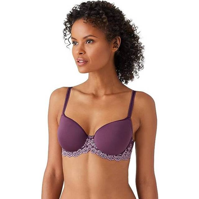 Plum Embrace Lace Contour Bra - Purple (38C)