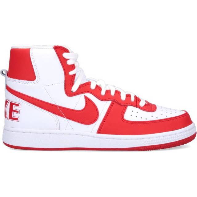 Comme des Garçons Homme Plus Red & White Nike Edition Terminator High Sneakers - 3 Red - US 7