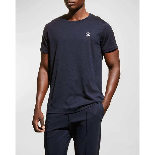 Men's Burberry 'Parker' Short Sleeve T-Shirt Navy