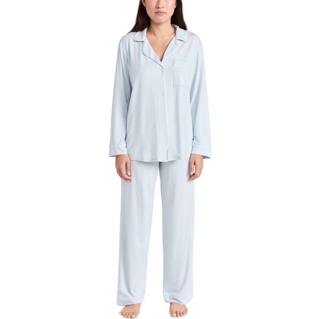 Gisele Long Pajama Set - ICE BLUE - Medium