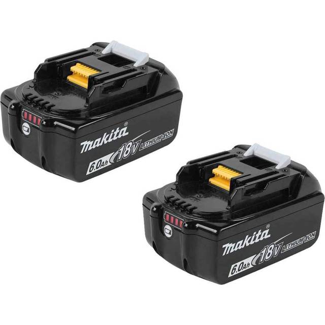 Makita - BL1860 18V lxt 6.0Ah Li-Ion Batteries (Twin Pack)