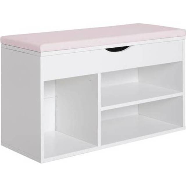 Shoe Cabinet - 47H cm-White - Home Living | TJ Hughes White