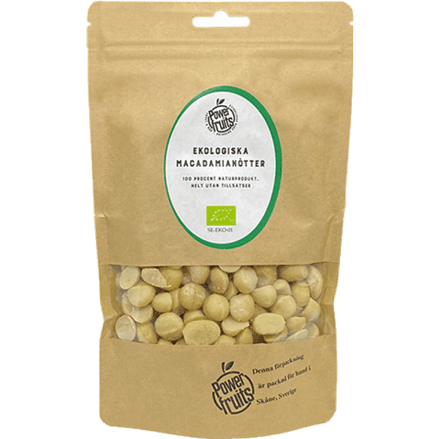 Ekologiska Naturella Macadamianötter 100 g