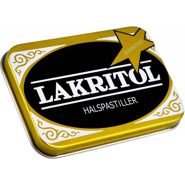 Lakritol Original Halstabletter Metallburk