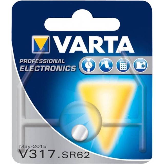 Varta 00317101111 Silver Oxide SR62 1.55V 12mAh Button Cell Battery