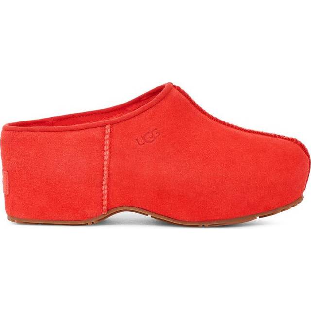 UGG® Cottage Clog in Cherry Pie, Size 8, Leather/Wool