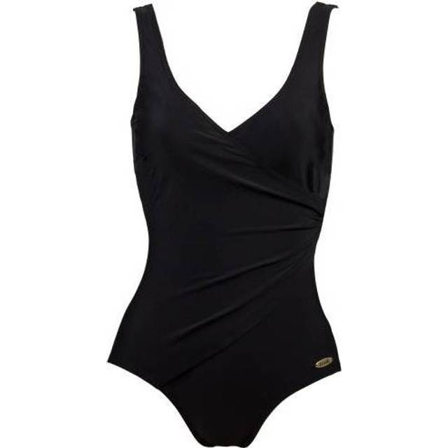 Damella Julia Basic Swimsuit - Black - 38 * Kampanj *