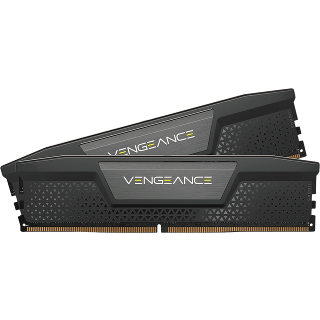 Corsair VENGEANCE DDR5 RAM 32 GB (2 x 16 GB), 7200 MHz, CL34 Intel XMP iCUE kompatibelt datorminne, svart (CMK32GX5M2X7200C34)
