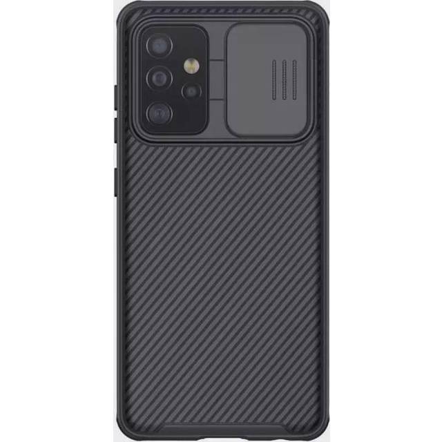 För Samsung Galaxy A72 A32 A22 5G Fodral Nillkin CamShield Pro Slide Camera Protection Cover För Samsung A13 A23 A33 A53 A73 F52 F62 M62 4G Samsung A52 5G(4G) svart