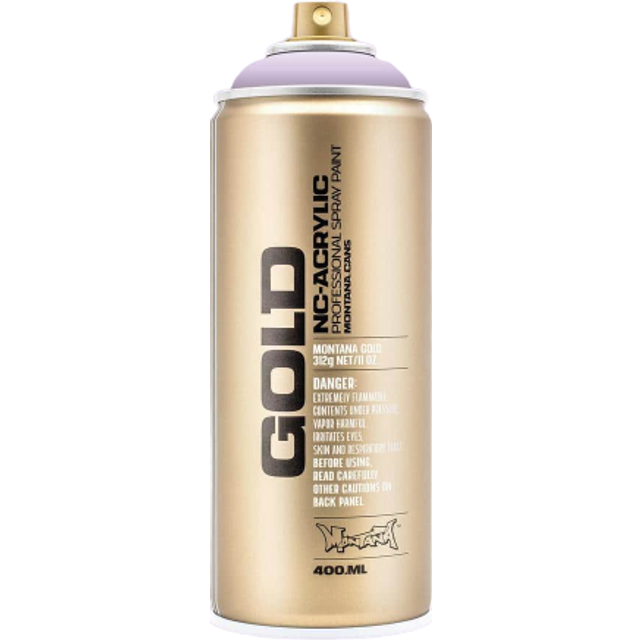 Montana GOLD Sprayfärg - White Lilac - 400 ml - Ljuslila