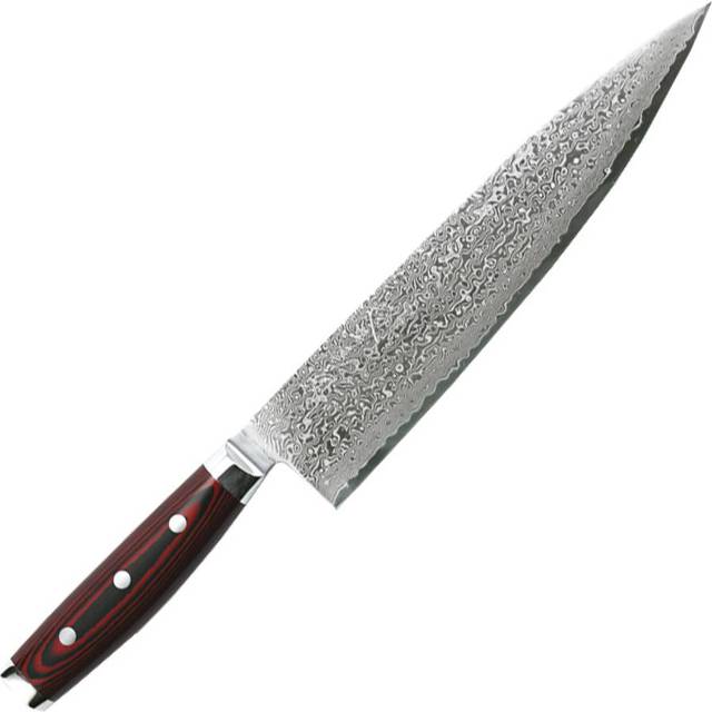 Yaxell Super Gou kockkniv 24 cm - Silverfärgad
