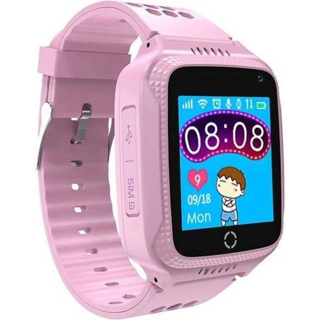 CELLY Kidswatch – vattentät telefonklocka för barn – 4G, samtal, meddelanden, skolläge, SOS-funktion, GPS, kamera och stegräknare – 2 års garanti (BLAU)