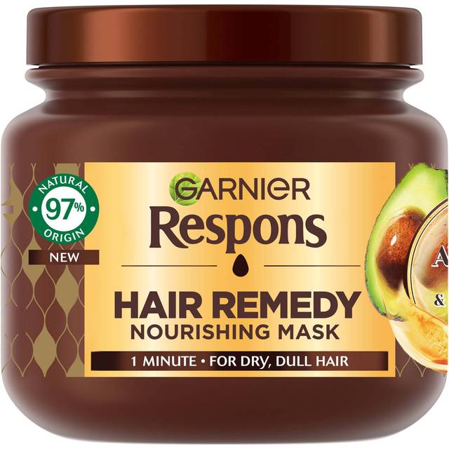 Garnier Respons Avocado Oil & Shea Butter Hair Remedy Mask 340 ml - Multi