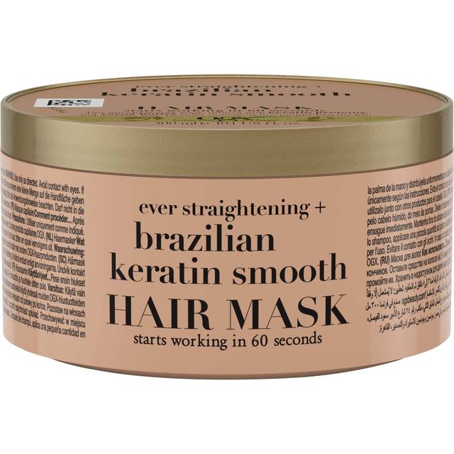 OGX Brazilian Keratin Smooth Mjukgörande mask Med keratin 300 ml