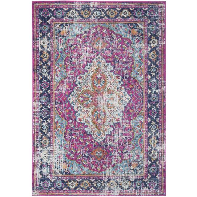 Marrakech Collection Vintage Rugs in Multicolour - 430 - 80cm x 150cm