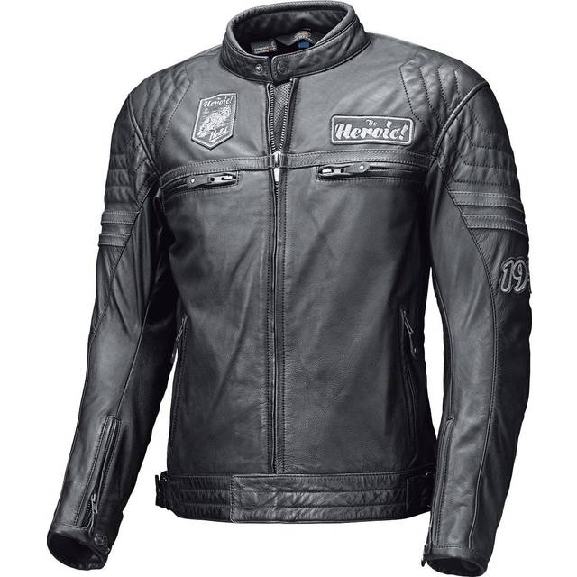 Held Baker Motorcycle Leather Jacket, black, Size 50 for Men