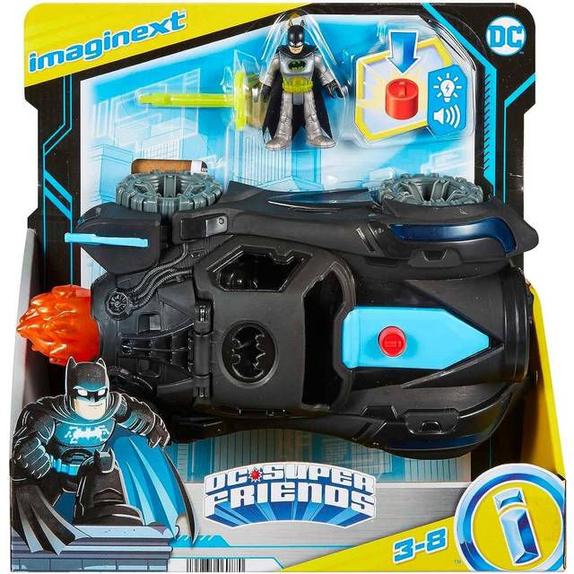 Imaginext DC Super Friends Lights and Sounds Batmobile