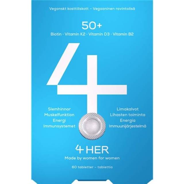 4Her 50+ Kosttillskott 60 tabletter