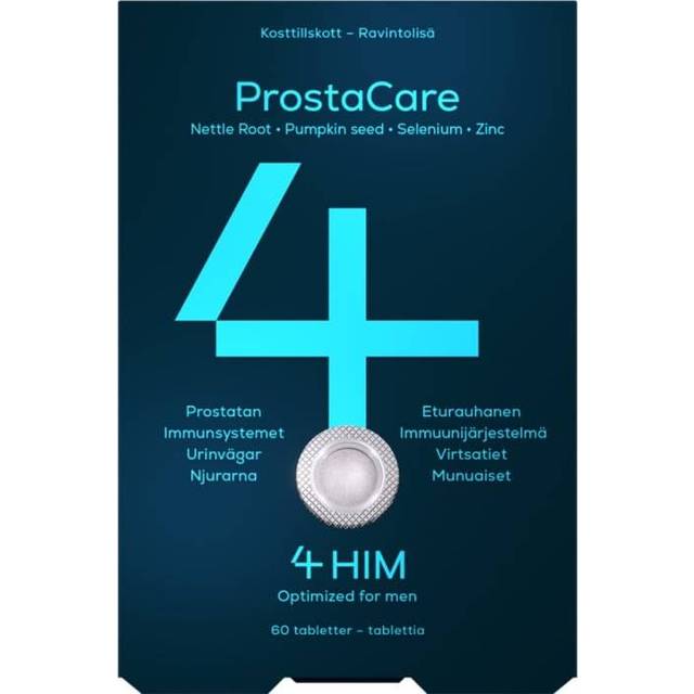 4Him ProstaCare Kosttillskott 60 tabletter